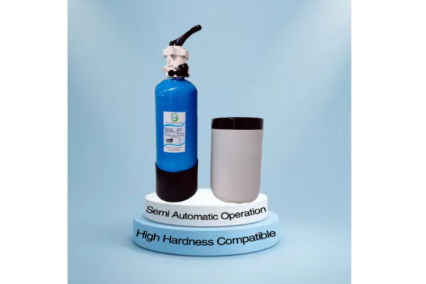 500 LPH Semi-Automatic Domestic Water Softener Inlet Hardness 1500 PPM